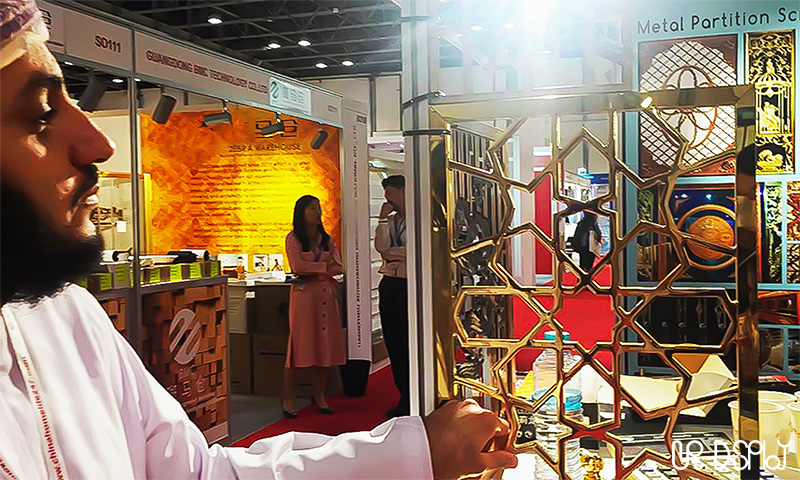 NR Display In Dubai Exhibition