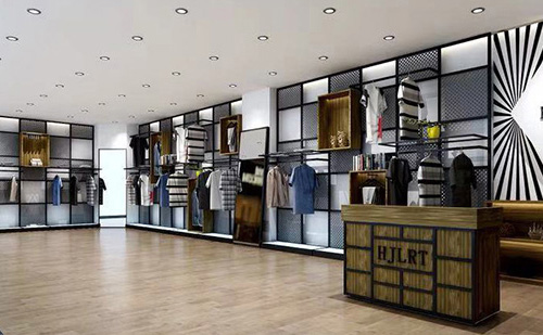 Store Decoration and Clothing Display Racks