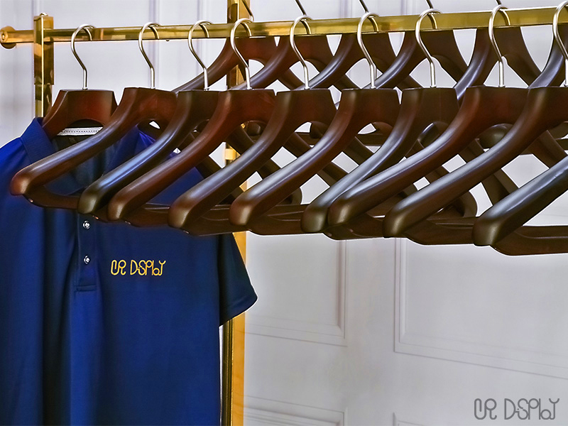 Wooden Clothes Hangers For Malta Boutique