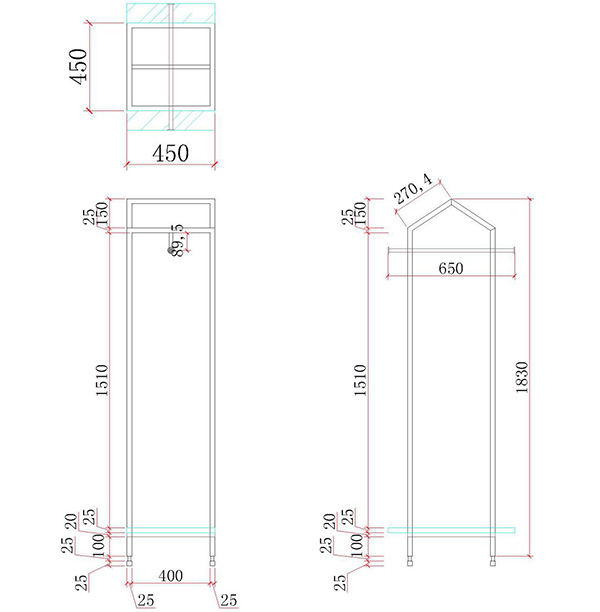 Mihuang Women's Clothing Store Design Drawings
