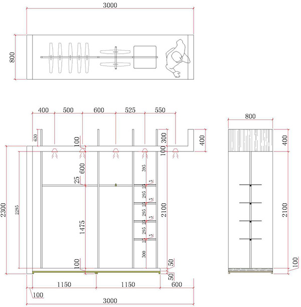 Mihuang Women's Clothing Store Design Drawings