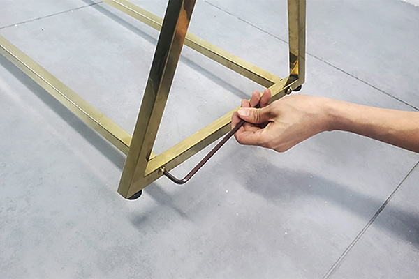 How to quickly install the golden island rack